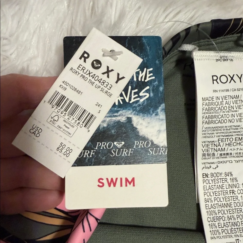 Roxy Pro The True Air Swimwear large NWT